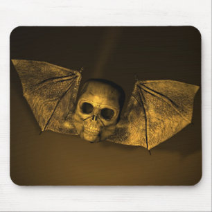Tapis De Souris Bat Skull