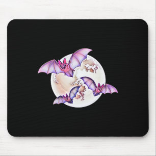 Tapis De Souris Bat Vampire Halloween Bats