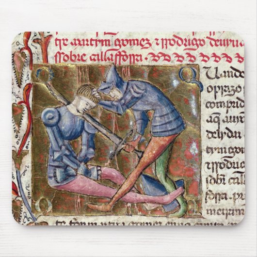 Tapis De Souris Bataille Chronicles de Gomez Martin El Cid 'de (Devant)