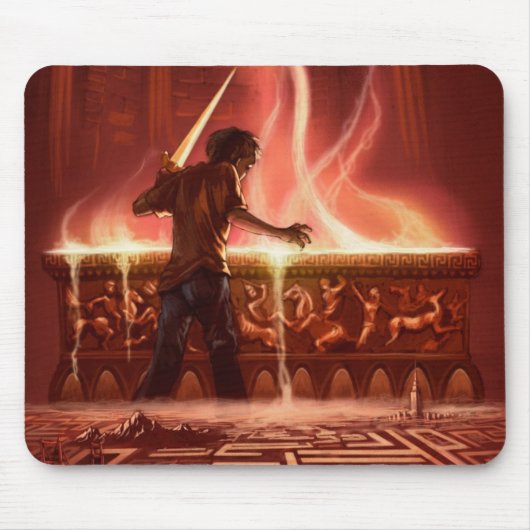 Tapis De Souris Bataille du labyrinthe Mousepad (Devant)