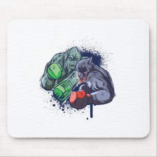 Tapis De Souris Bataille Epic Monster Boxing