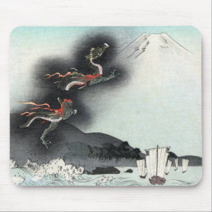 Tapis De Souris Bataille navale de la fureur du dragon pour le mon