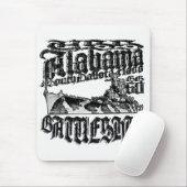 Tapis De Souris Bataillon Alabama Mousepad (Avec souris)
