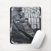 Tapis De Souris Bataillon Iowa Mousepad (Avec souris)