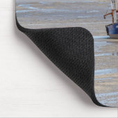 Tapis De Souris Bateau à marée basse mousepad (Coin)