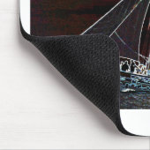 Tapis De Souris Bateau à voile - Photo Abstraite (Coin)