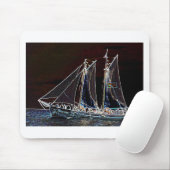 Tapis De Souris Bateau à voile - Photo Abstraite (Avec souris)