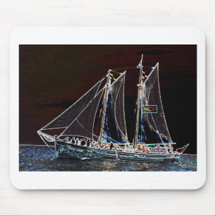 Tapis De Souris Bateau à voile - Photographie abstraite