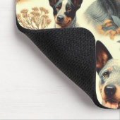 Tapis De Souris Bateau australien vintage sans joint (Coin)