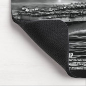 Tapis De Souris Bateau d'assaut amphibie Peleliu Mousepad (Coin)