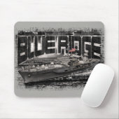 Tapis De Souris Bateau de commandement Blue Ridge Mousepad (Avec souris)