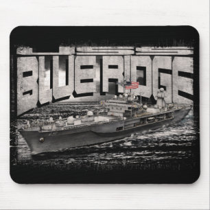 Tapis De Souris Bateau de commandement Blue Ridge Mousepad