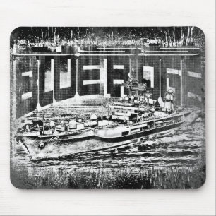 Tapis De Souris Bateau de commandement Blue Ridge Mousepad