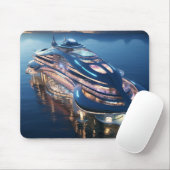 Tapis De Souris Bateau de croisière Concept Souris (Avec souris)