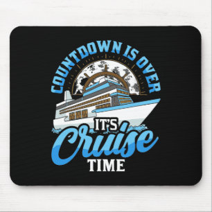 Tapis De Souris Bateau de croisière Le compte à rebours est termin