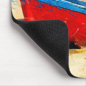 Tapis De Souris Bateau de pêche (Coin)