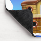Tapis De Souris Bateau de pêche dessin animé (Coin)