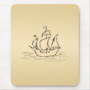 Tapis De Souris Bateau de pirate