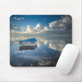 Tapis De Souris Bateau de rangée sur l'eau (Avec souris)