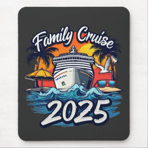 Tapis De Souris Bateau Family Cruise 2025 Family Matching