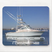 Tapis De Souris Bateau Mousepad (Devant)