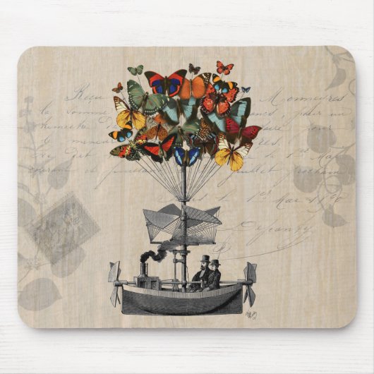 Tapis De Souris Bateau papillon 2 (Devant)