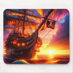 Tapis De Souris Bateau pirate