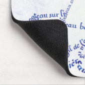 Tapis De Souris Bateau sur l'eau. (Coin)