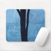 Tapis De Souris Bateau un 2012 de fantôme (Avec souris)