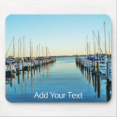 Tapis De Souris Bateaux à la marina par Shirley Taylor (Devant)