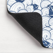 Tapis De Souris Bateaux À Voile Sur Le Motif De La Mer (Coin)