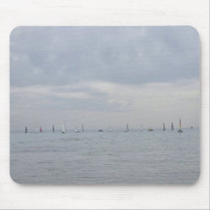 Tapis De Souris Bateaux de course de yacht en ligne