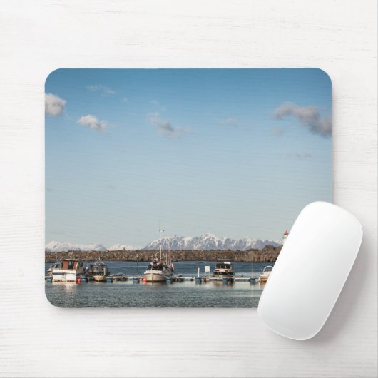 Tapis De Souris Bateaux de pêche Lofoten (Avec souris)