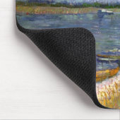 Tapis De Souris Bateaux de rivière et d'aviron Van Gogh Fine Art (Coin)