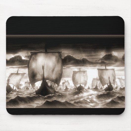 TAPIS DE SOURIS BATEAUX DE VIKING (Devant)