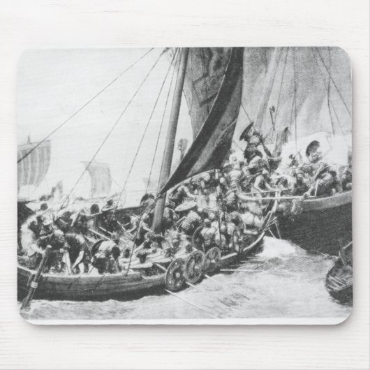 Tapis De Souris Bateaux de Viking (Devant)