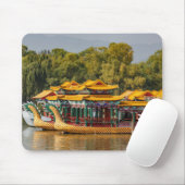 Tapis De Souris Bateaux Dragons Touristiques | Lac Kunming (Avec souris)