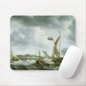 Tapis De Souris Bateaux en mer (Avec souris)