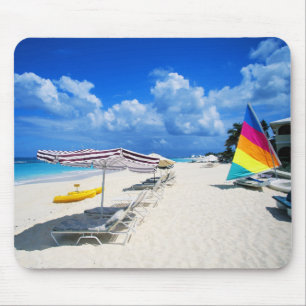 Tapis De Souris Bateaux et chaises de plage
