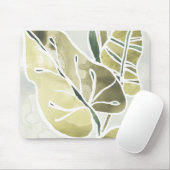 Tapis De Souris Batik Feuille (Avec souris)