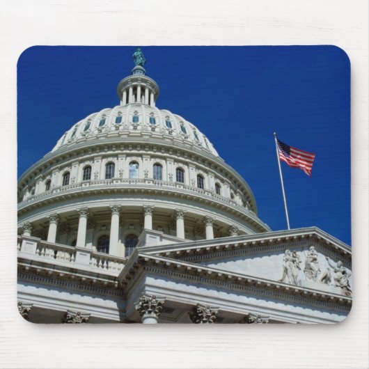 Tapis De Souris Bâtiment de capitol, Washington, Etats-Unis (Devant)