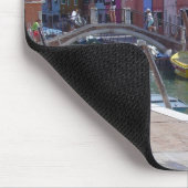 Tapis De Souris Bâtiments dans Burano, Venise (Coin)