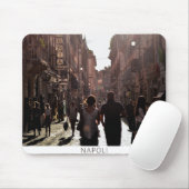 Tapis De Souris Bâtiments de Naples (Napoli) (Avec souris)