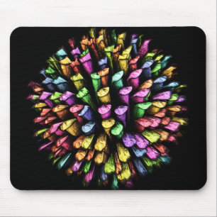 Tapis De Souris Bâtons 3D à mâchoires 1A