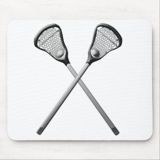 Tapis De Souris Bâtons de lacrosse
