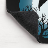 Tapis De Souris Bats and Trees Against the Moon (Coin)