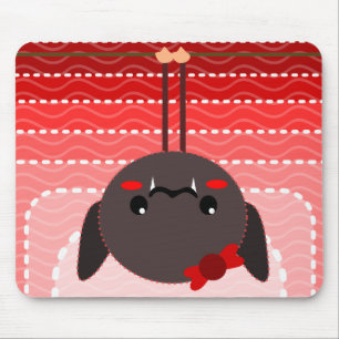 Tapis De Souris batte sur un vampire de fil