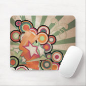 Tapis De Souris Battement Mousepad (Avec souris)