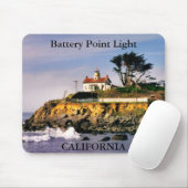 Tapis De Souris Battery Point Light, California Mousepad (Avec souris)