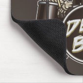 Tapis De Souris Batteur squelettique drôle (Coin)